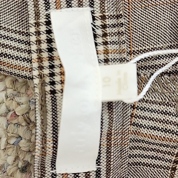 Adyson Parker women's Wide Leg Plaid Pants, Sz 10. New With Tags - Picture 6 of 7